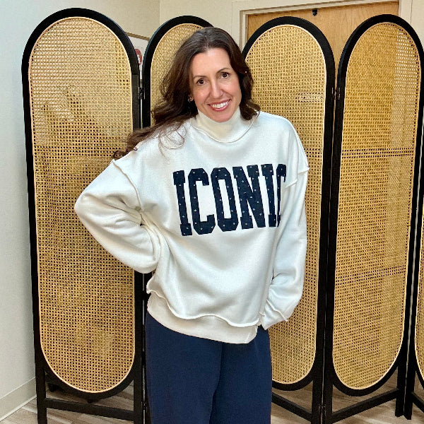 Iconic Mock Neck