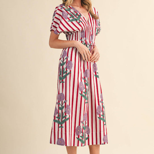 Veranda Dress RED