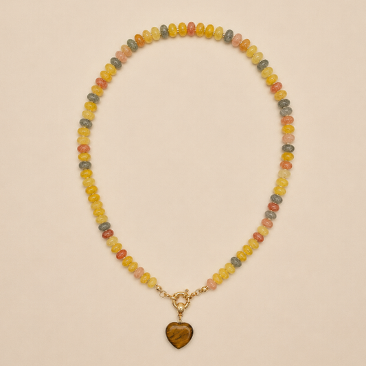 Natural Heart Necklace
