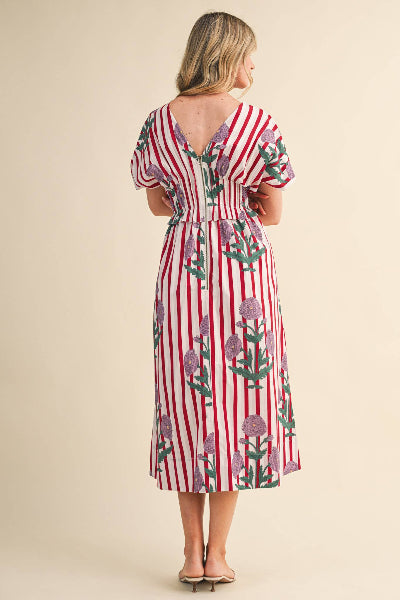 Veranda Dress RED