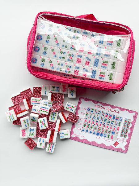 Glitter Sparkle Mah Jongg Tile Set