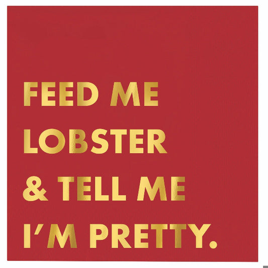 Feed Me Cocktail Napkins