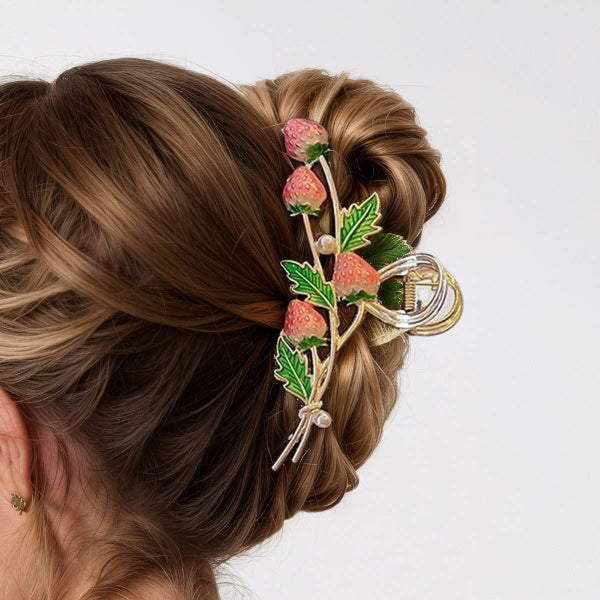 Strawberry Hair Claw Clip