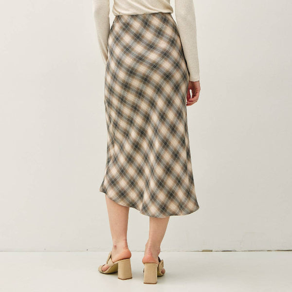 Tartan Flowy Skirt