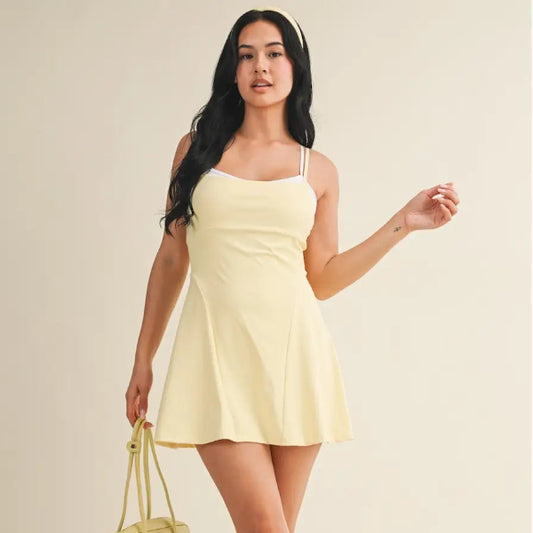 Lemon Sport Dress