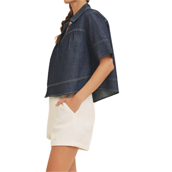 Rosie Denim Top