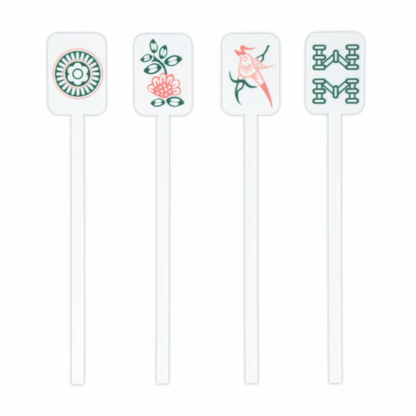 Mahjong Tiles Stir Sticks