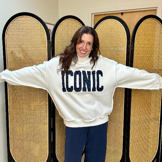 Iconic Mock Neck