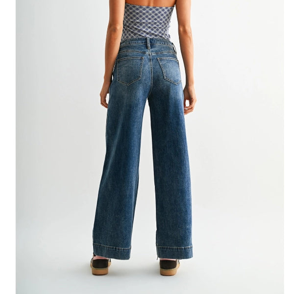 Blurish Sea Panel Denim