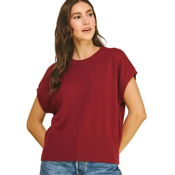 Garnet Sweater Top