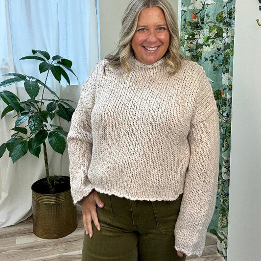 Oatmeal Cookie Sweater