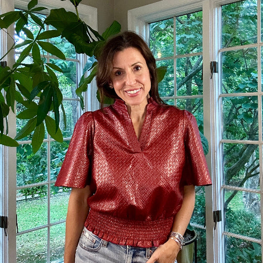 Woven Lady Top