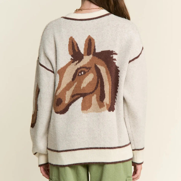 Horsing Around Cardigan