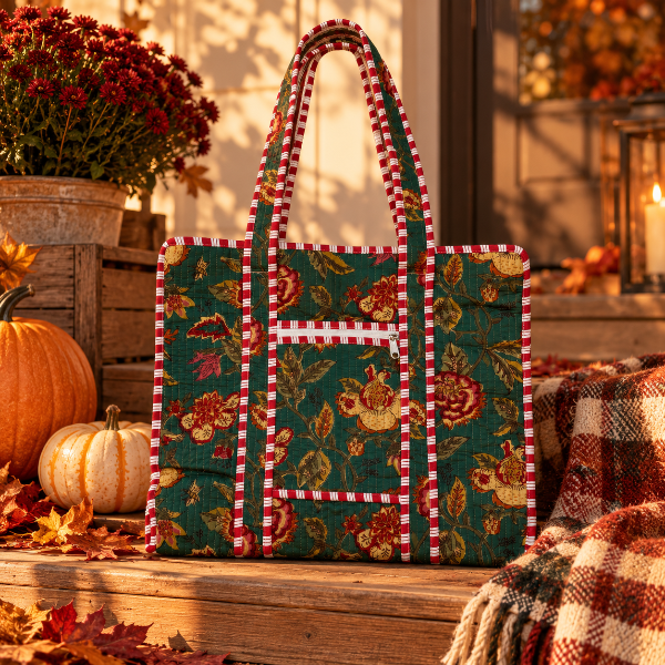 Less Baggage Quilted Tote