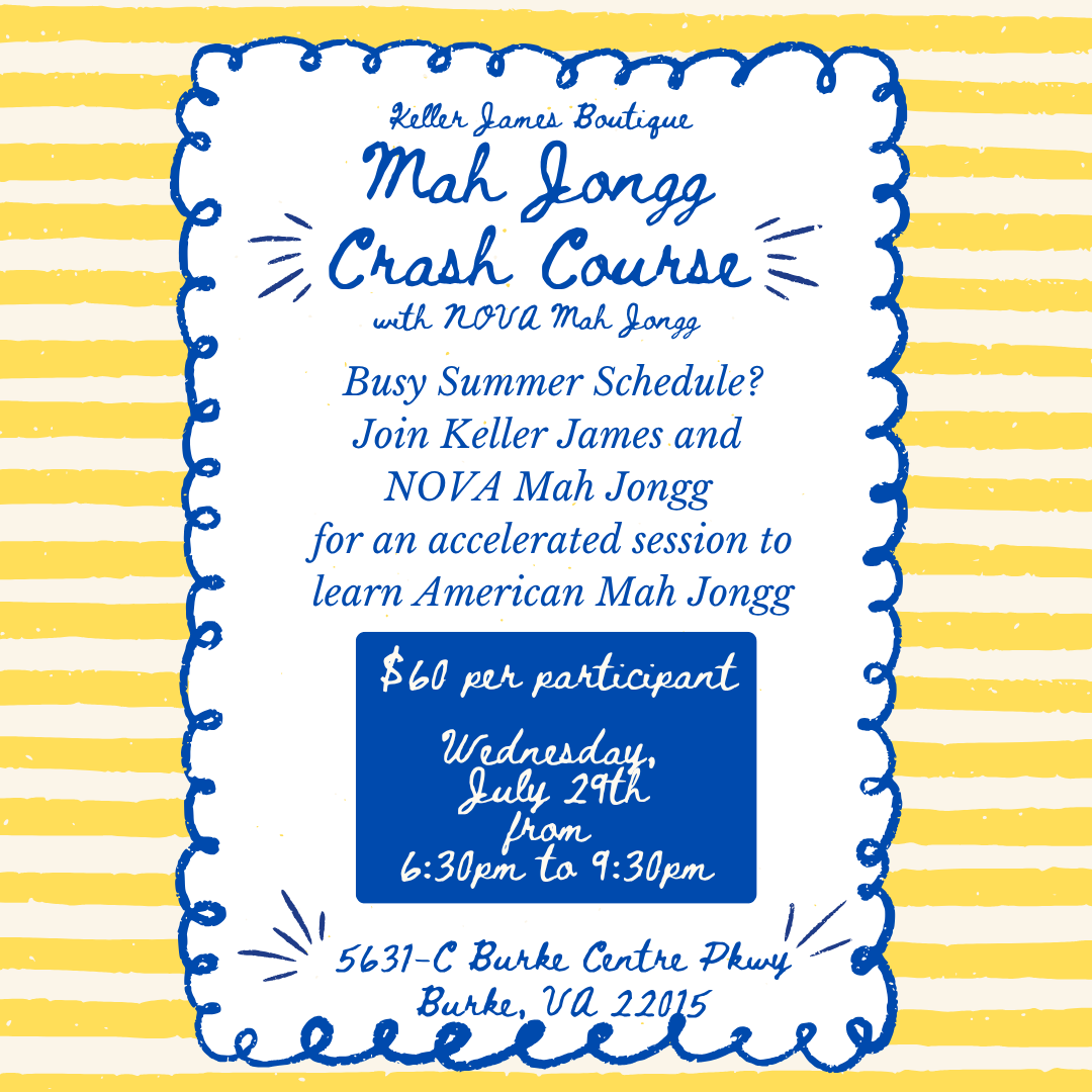 American Mah Jongg 101 Crash Course JULY 29TH