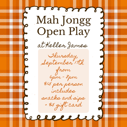 Mah Jongg Beginner Open Play SEPTEMBER 17TH