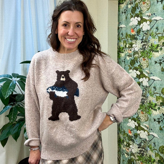 Bear Musician Sweater