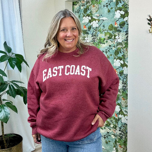 EAST COAST Maroon Sweatshirt