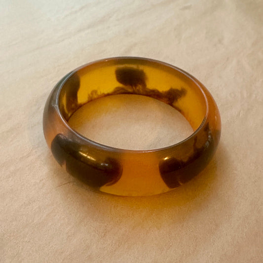 Tortoise Acrylic Bangle
