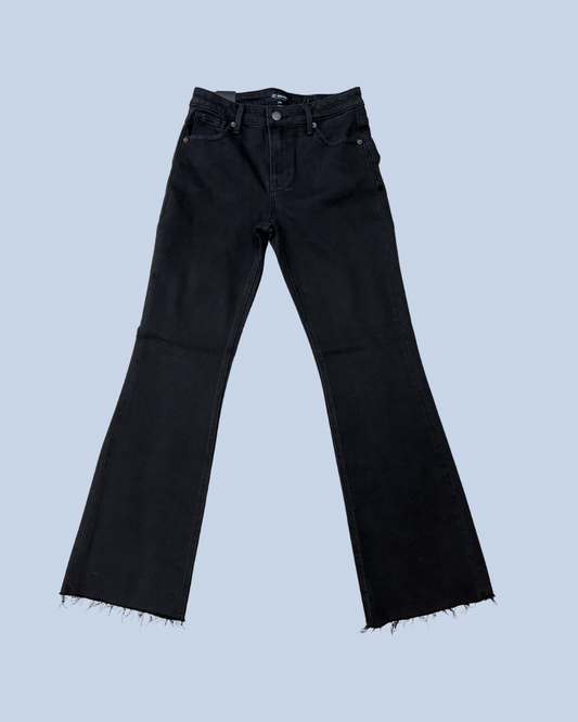High Rise Bootcut Black Denim