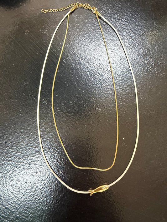 Tiny Fish Necklace