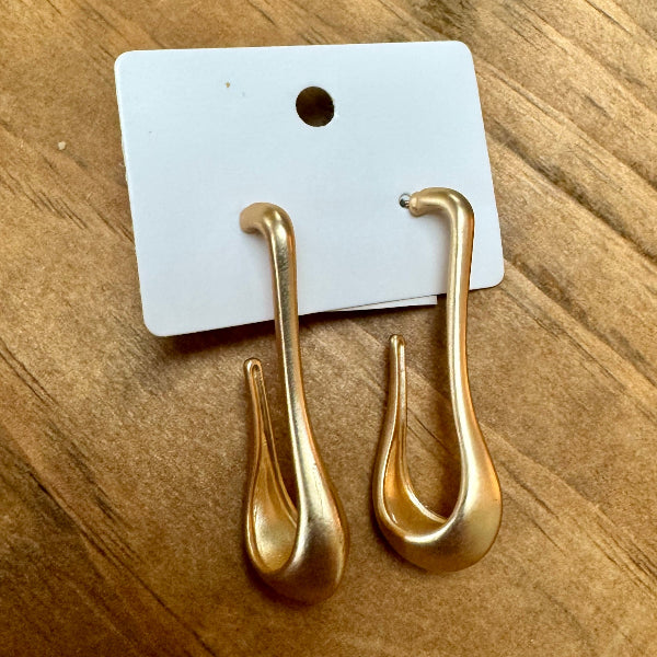 Matte Finish Earrings