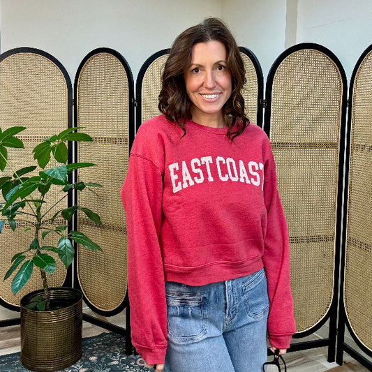 EAST COAST Midi Sweatshirt