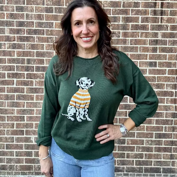 Dalmation About Town Sweater