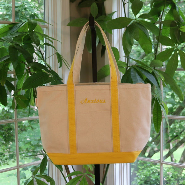Classic B Tote - Anxious