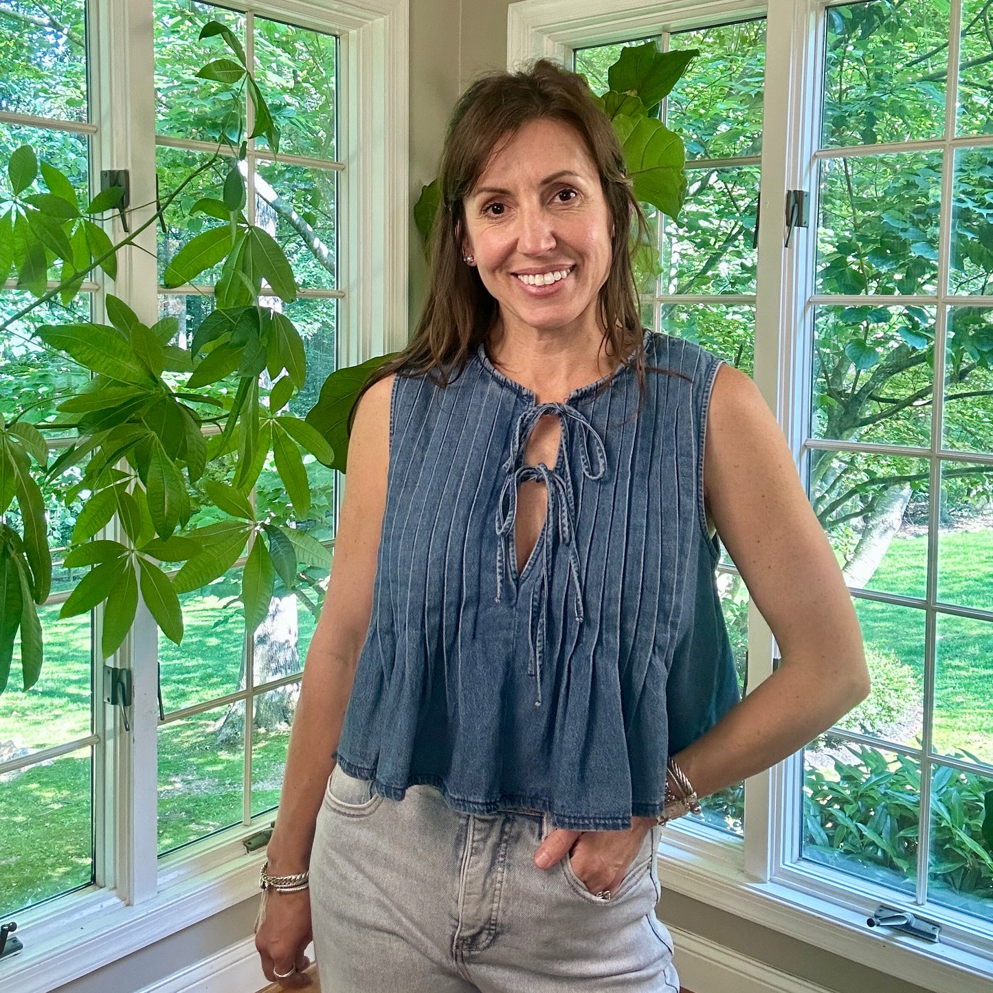 Pleated Party Shirt