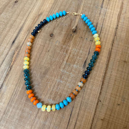 Late Summer Sun Necklace