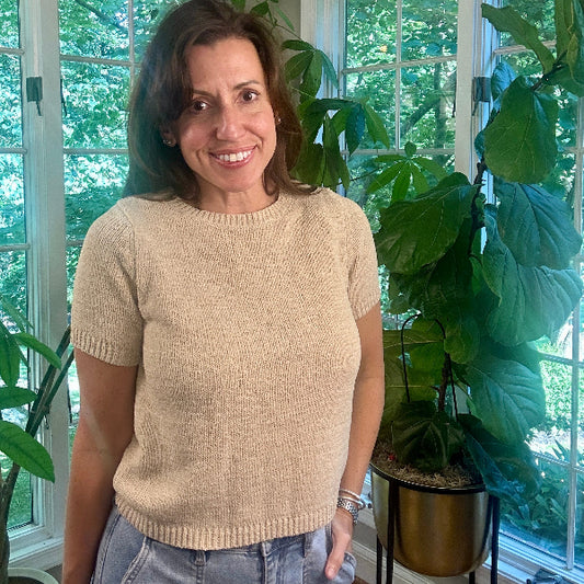 Evelyn Short Sleeve Sweater