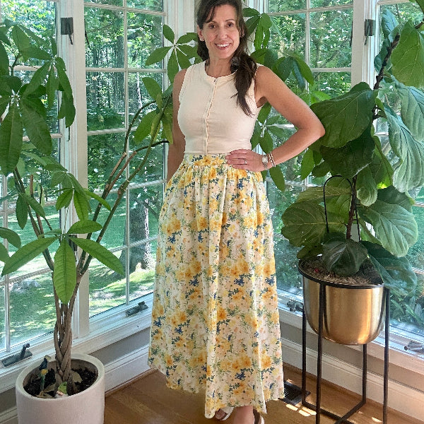 Yarrow Yellow Skirt