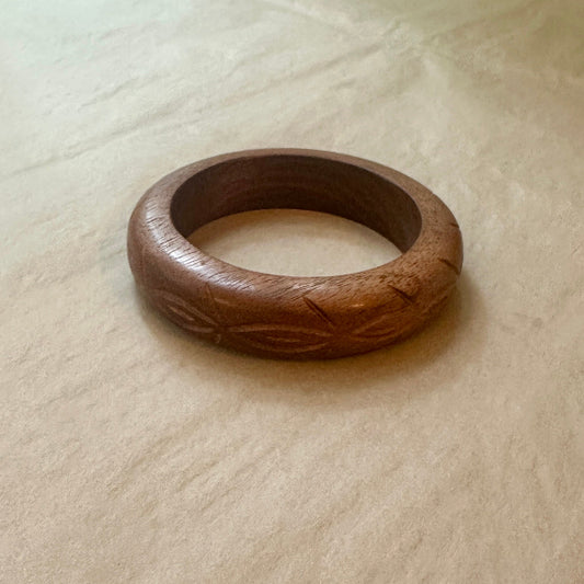 Carved Statement Bangle