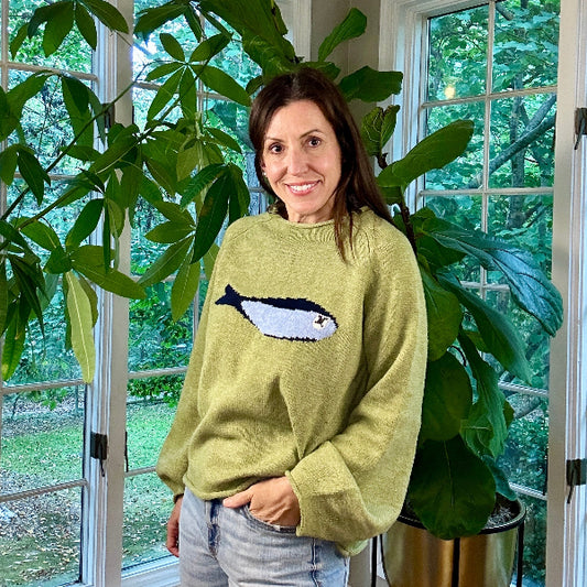 Olive Sardine Sweater