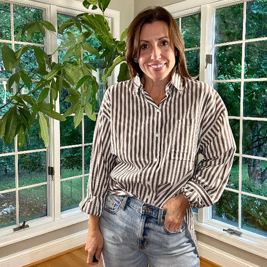 Mayra Stripe Top