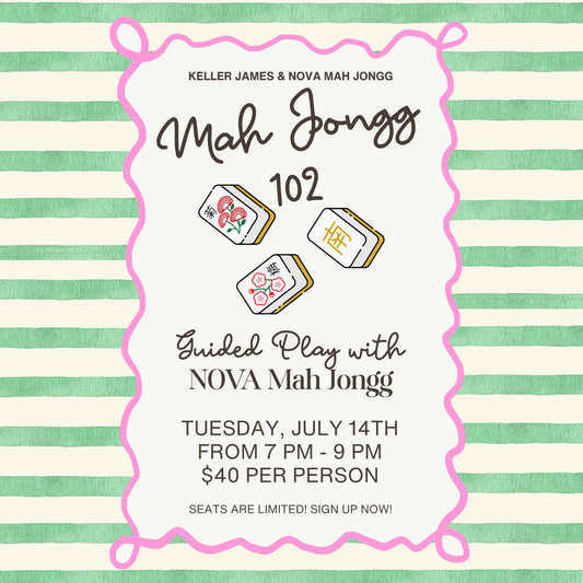 Mah Jongg 102 JULY 14TH