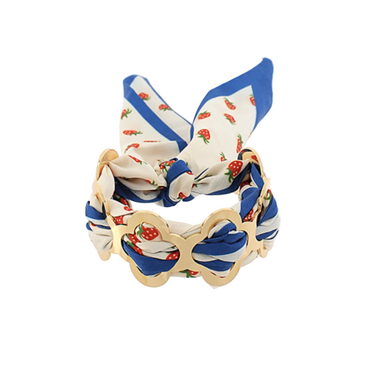 Strawberry Kerchief Bracelet