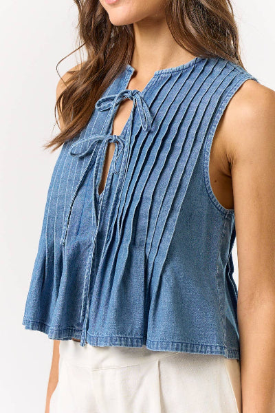 Pleated Party Shirt