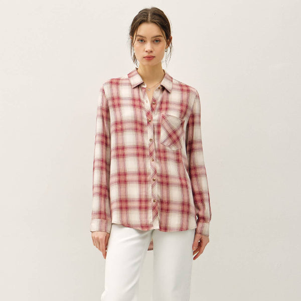 Robertson Plaid Button Down W