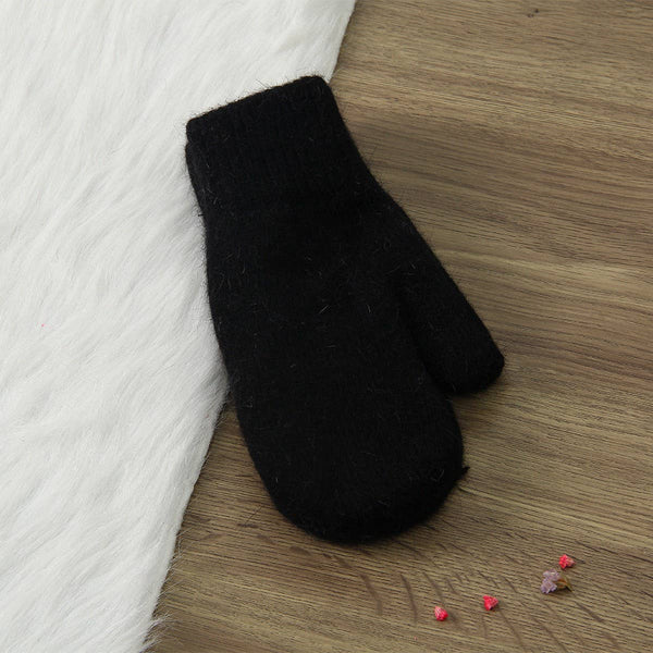 Solid Super Soft Mittens
