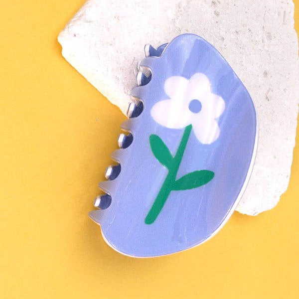 Floral Claw Clip