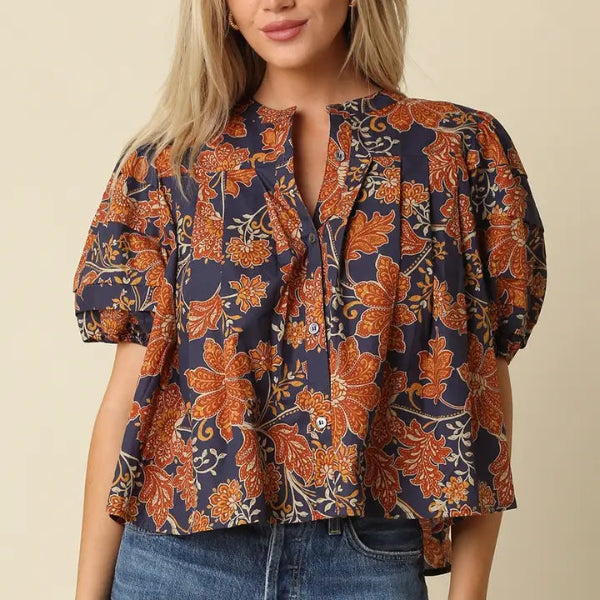 Zoey Floral Top