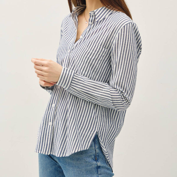 Classic Stripe Button Down
