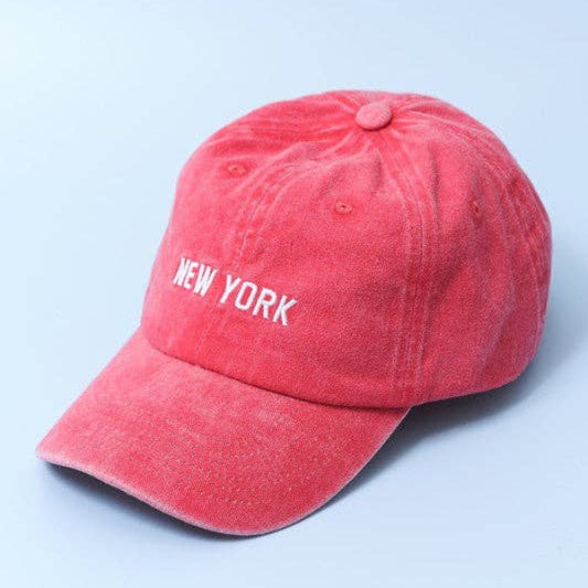 LA or NY Baseball Cap