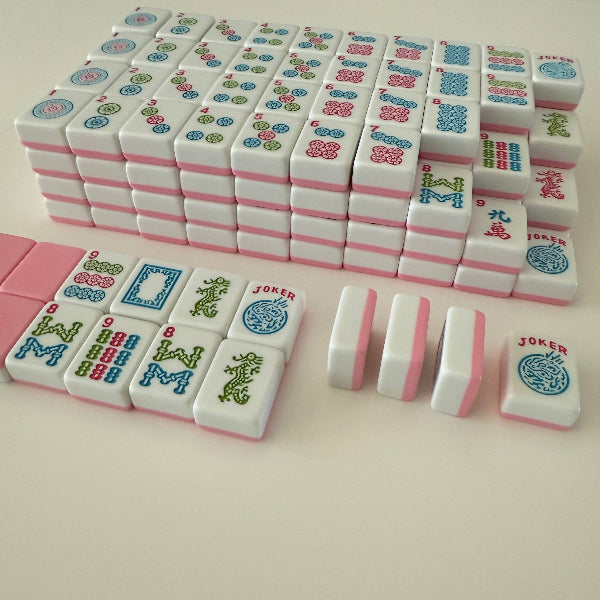 Peony Garden American Mah Jongg Tile Set