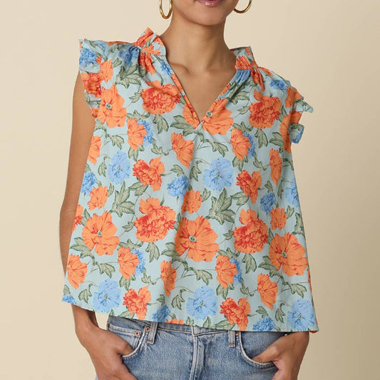 Riya Floral Blouse