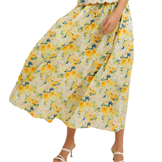 Yarrow Yellow Skirt