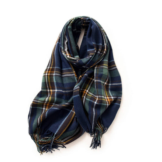 Plaid Winter Scarf