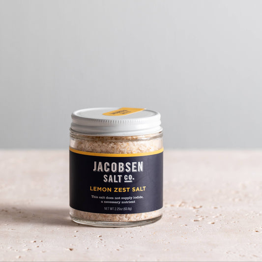 Lemon Zest Salt - Infused Sea Salt